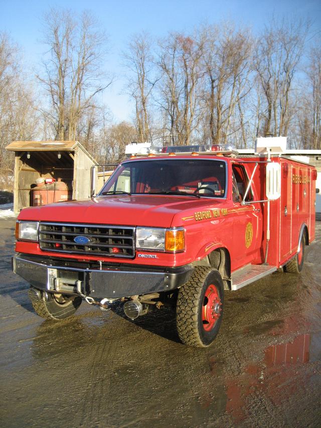 Rescue 44 at Highway Garage - Retired 2014